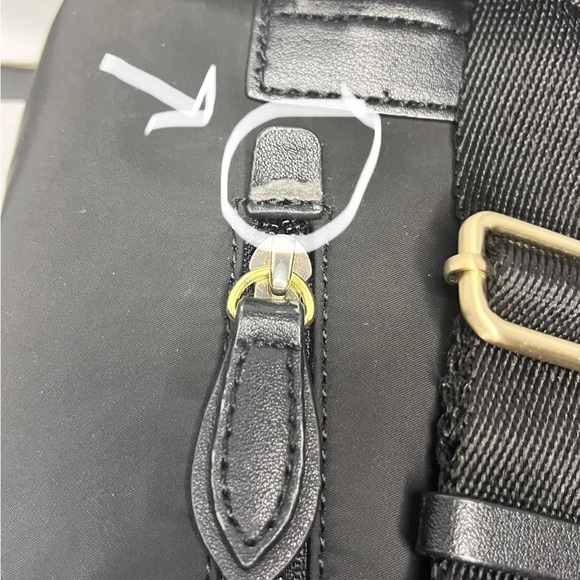 RADLEY LONDON Black Backpack with Gold Accents - Picture 4 of 7